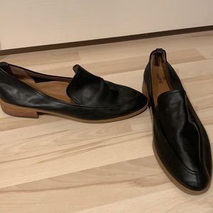 Susina Black Leather Loafers Women’s 11